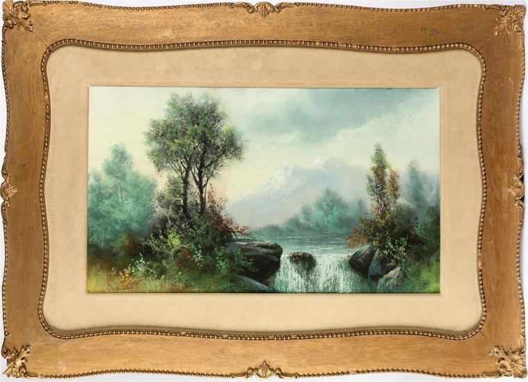 William Henry Chandler (American, 1854-1928) Landscape