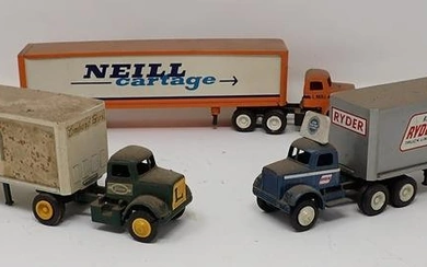 Winross Ryder Neill Cartage Trucks