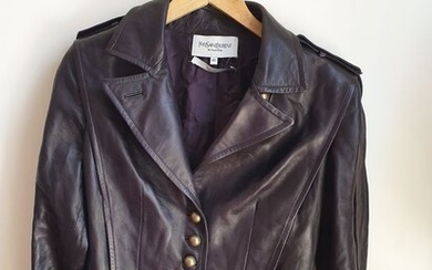 Yves Saint Laurent - Leather jacket - Size: EU 36 (IT 40 - ES/FR 36 - DE/NL 34)