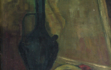 Zvi Shor (1898-1979) - Still Life, Oil on Canvas.