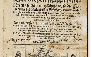 de Veer, Gerrit (c. 1573-1598) Warhafftige Relation.