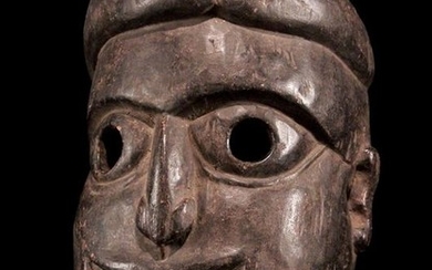 mask - Wood - ibibio - Nigeria