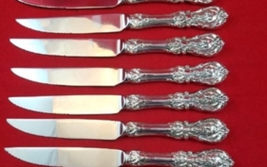 8 Francis I Sterling Steak Knives Custom Made