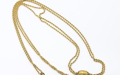 14KY Gold Watch Chain