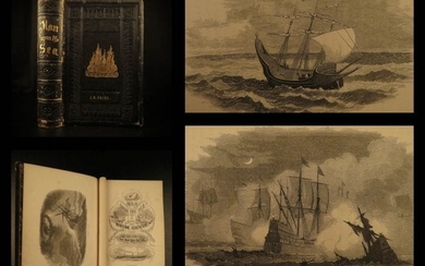 1858 1ed Man Upon the Sea Famous Arctic Voyages Pirates