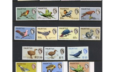 1965-73 DEFINITIVE SETS inc. mint 1965 "Bird" issue with mos...