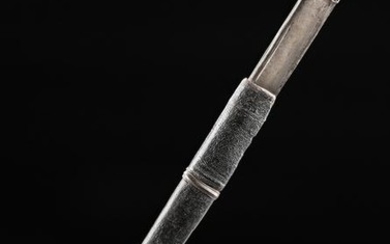 19th C. Iranian Steel Short Sword w/ Sheath