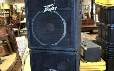 (2) AS FOUND PEAVEY 358-S SOUND REINFORCEMENT SYSTEMS