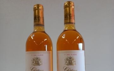 2 bouteilles de Château La Rayne vigneron... - Lot 42 - Enchères Maisons-Laffitte