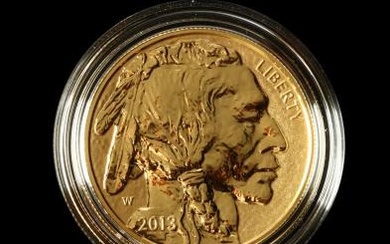 2013-W $50 American Buffalo One Ounce Reverse Proof Gold Bullion Coin