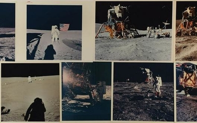 Apollo Program (9) Vintage Original NASA Photographs