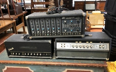 (3) PC. BAND LOT OF VINTAGE EQUIPMENT FROM A WOMAN WHO