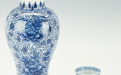 3 pcs. Blue and White Porcelain incl. Vung Tau Cargo