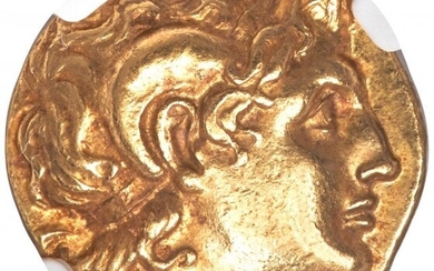 31042: THRACIAN KINGDOM. Lysimachus (305-281 BC). AV st
