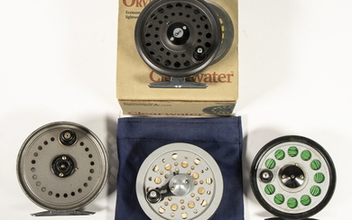 (4) ENGLISH FLY CASTING REELS