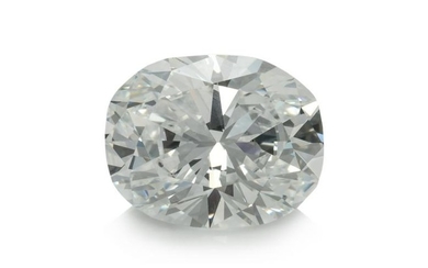A 1.89 Carat Oval Brilliant Cut Diamond