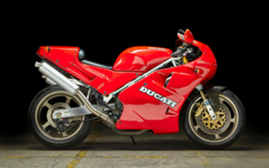 1991 Ducati 851 SP3, Frame no. ZDM888S*000969*