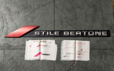 BERTONE Stile Bertone: insegna - sign 1990's