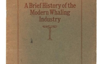 A Brief History of the Modern Whaling Industry, 1912