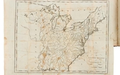 * CAREY, Matthew. Carey's American Pocket Atlas. Philadelphia: for Matthew Carey by Lang and Ustick, 1796.