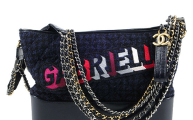 CHANEL - a Gabrielle Logo Hobo handbag.