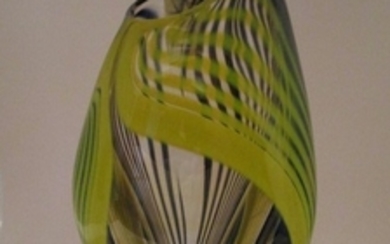 David Lotton Art Glass Figural Vase