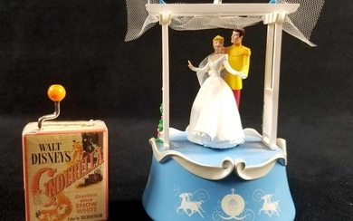 Lot of 2 Fairytale Cinderella Wedding Prince Charming