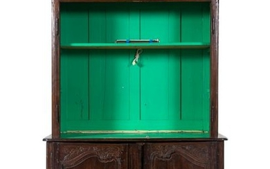 A French Provincial Oak Cabinet