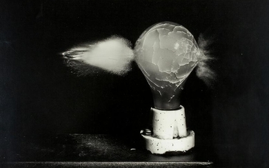 HAROLD EDGERTON (1903-1990) Death of a Light Bulb