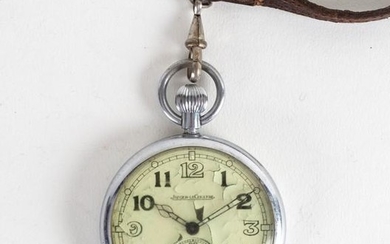 A Jaeger-LeCoultre military open faced pocket watch