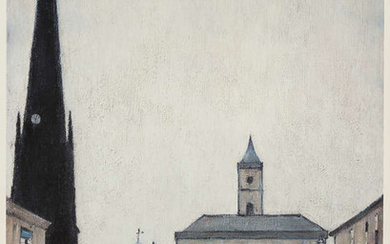 Laurence Stephen Lowry (1887-1976) (after) Old Town Hall, Middlesbrough