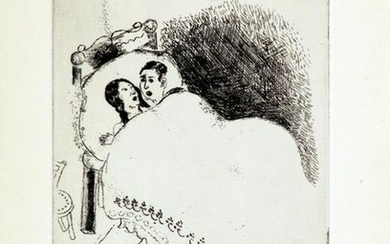 Marc Chagall - Couple in Bed