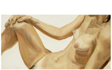 Philip Pearlstein (n en 1924) Seated nude, 2003 Huile sur...