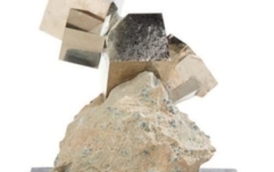 Pyrite, Espagne Concrétion naturelle - ventes...