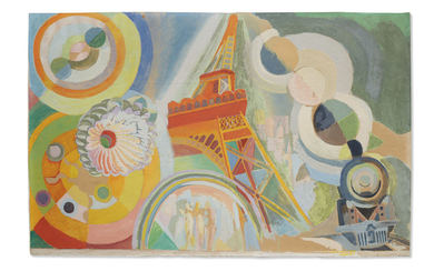 Robert Delaunay (1885-1941), Étude pour "Air, fer et eau"