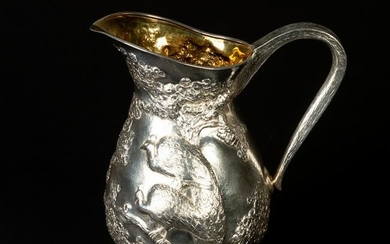 Stella Campion (British, Contemporary), a silver jug