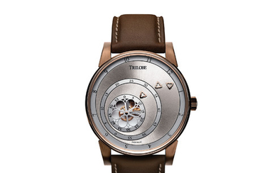 TRILOBE “LES MATINAUX” ONLY WATCH EDITION 2019 Trilobe reveals its bronze edition that compresses life challenges into prose from René Char engraved at the back. A conceptual reversal, featuring the X-Centric Module, with three rotating rings: the...