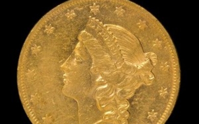 A United States 1861 Liberty Head $20 Gold Coin