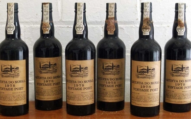 6 Bottles Quinta do Noval Vintage Port 1978