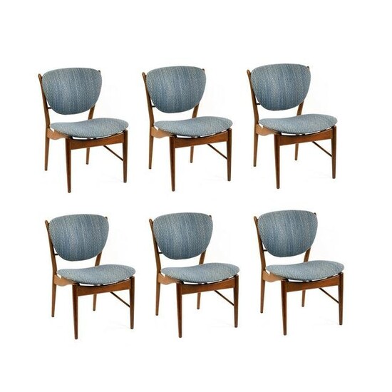 (6) Set of Finn Juhl for Baker NV-51 Dining Chairs