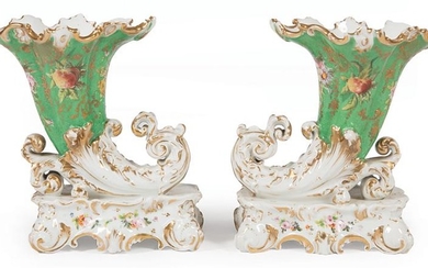 Jacob Petit Paris Porcelain Vases