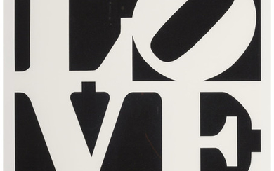 Robert Indiana (1928-2018), One Plate, from Book of Love (1996)