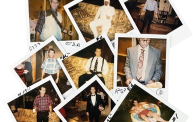 89742: Large Group of Wardrobe Continuity Polaroids fro
