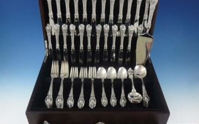 120 Pc. ELOQUENCE BY LUNT STERLING SILVER FLATWARE SET