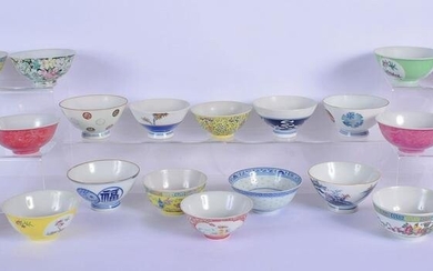 A COLLECTION OF EARLY 20TH CENTURY CHINESE BOWLS Late