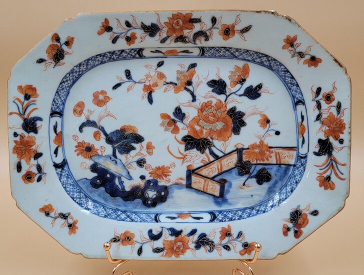 A Chinese Export Platter Imari