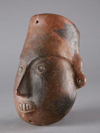 A Colima Terracotta Mask