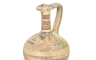 A Cypriot bichrome ware jug