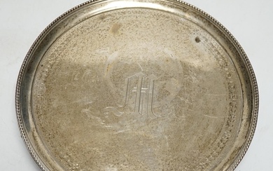 A George III silver salver, Crouch & Hannam, London, 1779, 1...
