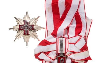 A Grand Cross set of the Order of Merit for Christians, Ustascha period